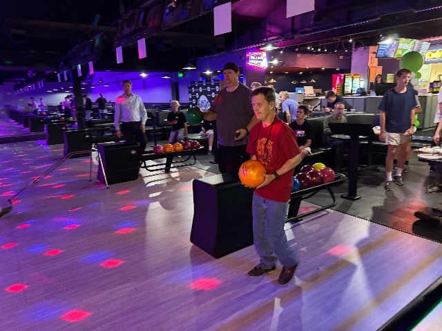 Bowling night for Paul’s Birthday