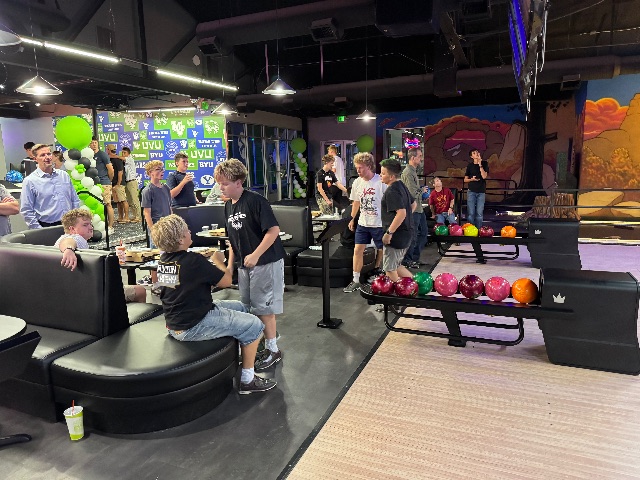 Bowling night for Paul’s Birthday